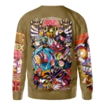 Tech Synergy Sweatshirt, Comfortable Anime Crewneck ANI017123125428