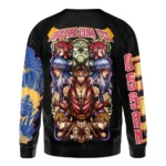 Patience Build Sweatshirt, Clean Anime Sweatshirt Top ANI017123125433