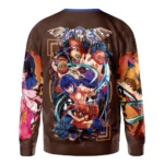 Clean Resolve Sweatshirt, Streetwear Anime Crew ANI017123125460