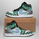 Battle Rhythm J1s Sneakers, 3D Style, Active Motion High Tops ANIJ1121525105