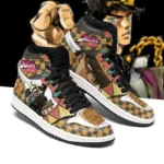 Bizarre Destiny Line J1s Sneakers, 3D Style, Classic Rise High Tops ANIJ1121525182