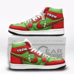 Colorful Adventure World J1s Sneakers, 3D Style, Active Lifestyle High Tops ANIJ1121525200