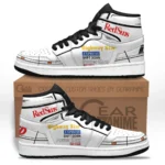 Night Racing Aesthetic J1s Sneakers, 3D Style, Fan-Favorite High Sneakers ANIJ1121525220