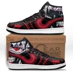Dark Existence J1s Sneakers, 3D Style, Active Lifestyle High Tops ANIJ1121525223