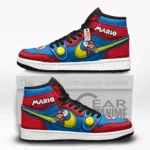 Colorful Adventure World J1s Sneakers, 3D Style, Classic Rise High Tops ANIJ1121525326