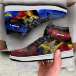 Warrior Pride J1s Sneakers, 3D Style, Classic Rise High Tops ANIJ1121525376