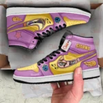Eccentric Warrior Code J1s Sneakers, 3D Style, Active Motion High Tops ANIJ1121525497
