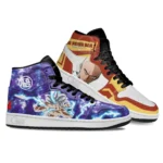 Saiyan Power J1s Sneakers, 3D Style, Modern Edge High Tops ANIJ1121525539