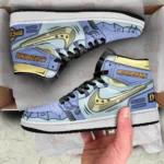 Virtual World Story J1s Sneakers, 3D Style, Fresh Step High Sneakers ANIJ1121525545