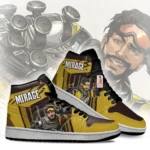 Team Strategy J1s Sneakers, 3D Style, Classic Rise High Tops ANIJ1121525815