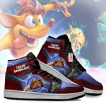 Immersive Game World J1s Sneakers, 3D Style, Modern Edge High Tops ANIJ1121525833