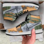 Friendship Growth Theme J1s Sneakers, 3D Style, Urban Comfort High Tops ANIJ1121525950
