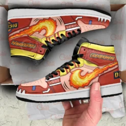 Friendship Growth Theme J1s Sneakers, 3D Style, Dynamic Step High Sneakers ANIJ1121525962