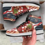 Steady Nerve J1s Sneakers, 3D Style, Everyday Style High Shoes ANIJ1121526011