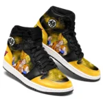 Timeless Combat J1s Sneakers, 3D Style, Active Lifestyle High Tops ANIJ1121526016
