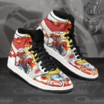 Futuristic Battlefield J1s Sneakers, 3D Style, Dynamic Step High Sneakers ANIJ1121526095
