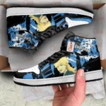 Dark Atmosphere J1s Sneakers, 3D Style, Classic Rise High Tops ANIJ1121526228