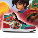 Global Appeal J1s Sneakers, 3D Style, Classic Rise High Tops ANIJ1121526233