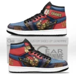 Competitive Focus J1s Sneakers, 3D Style, Active Motion High Tops ANIJ1121526302