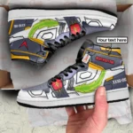 Classic Mecha Anime J1s Sneakers, 3D Style, Urban Comfort High Tops ANIJ1121526313