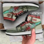 Team Strategy J1s Sneakers, 3D Style, Active Motion High Tops ANIJ1121526401