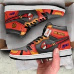 Abstract Narrative Design J1s Sneakers, 3D Style, All-Day Comfort High Shoes ANIJ1121526624