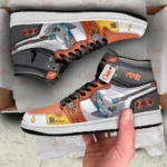 Urban Chaos J1s Sneakers, 3D Style, Modern Edge High Tops ANIJ1121526703