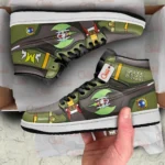 Digital Battle Mode J1s Sneakers, 3D Style, Dynamic Step High Sneakers ANIJ1121526717