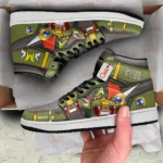 Immersive Game World J1s Sneakers, 3D Style, Everyday Style High Shoes ANIJ1121526718