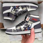 Metal Warrior J1s Sneakers, 3D Style, Trend Ready High Shoes ANIJ1121526724