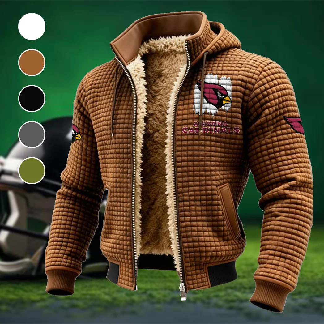 Victory Charge Fleece-Lined Hooded Jacket, Endurance Sport Thermal Hoody HVN1453AC - brown
