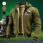 Victory Charge Fleece-Lined Hooded Jacket, Endurance Sport Thermal Hoody HVN1453AC - Green