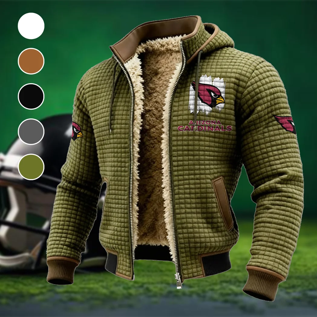 Victory Charge Fleece-Lined Hooded Jacket, Endurance Sport Thermal Hoody HVN1453AC - Green
