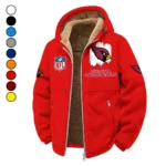 Victory Charge Winter Fleece Jacket, Thermal Winter Fleece HVN1453AC - red