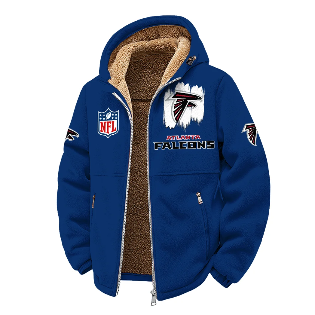 Fan Flight Squad Winter Fleece Jacket, Arctic Expedition Fleece HVN1453AF - Navy - Image 2