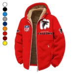 Fan Flight Squad Winter Fleece Jacket, Arctic Expedition Fleece HVN1453AF - red