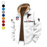 Fan Flight Squad Winter Fleece Jacket, Arctic Expedition Fleece HVN1453AF - White