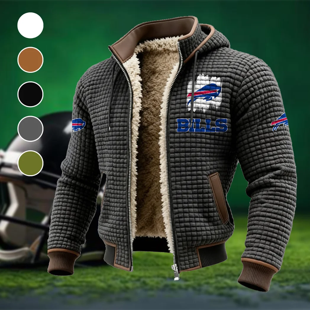Blue Crew Fleece-Lined Hooded Jacket, High-Performance Trail Jacket HVN1453BB - Grey