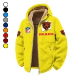Navy Pride Winter Fleece Jacket, Sub-Zero Fleece Jacket HVN1453CB - Yellow
