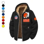 Furry Army Winter Fleece Jacket, Polar Climate Fleece HVN1453CL - Black