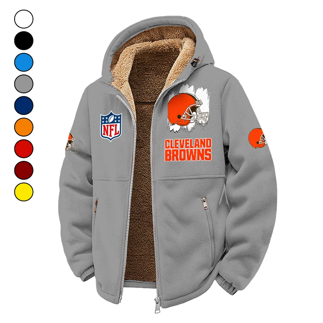 Furry Army Winter Fleece Jacket, Polar Climate Fleece HVN1453CL - Grey