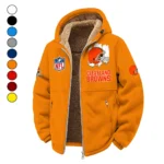 Furry Army Winter Fleece Jacket, Polar Climate Fleece HVN1453CL - Orange