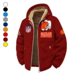 Furry Army Winter Fleece Jacket, Polar Climate Fleece HVN1453CL - Wine