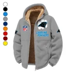 Match Day Prowlers Winter Fleece Jacket, Essential Winter Warmth HVN1453CP - Grey