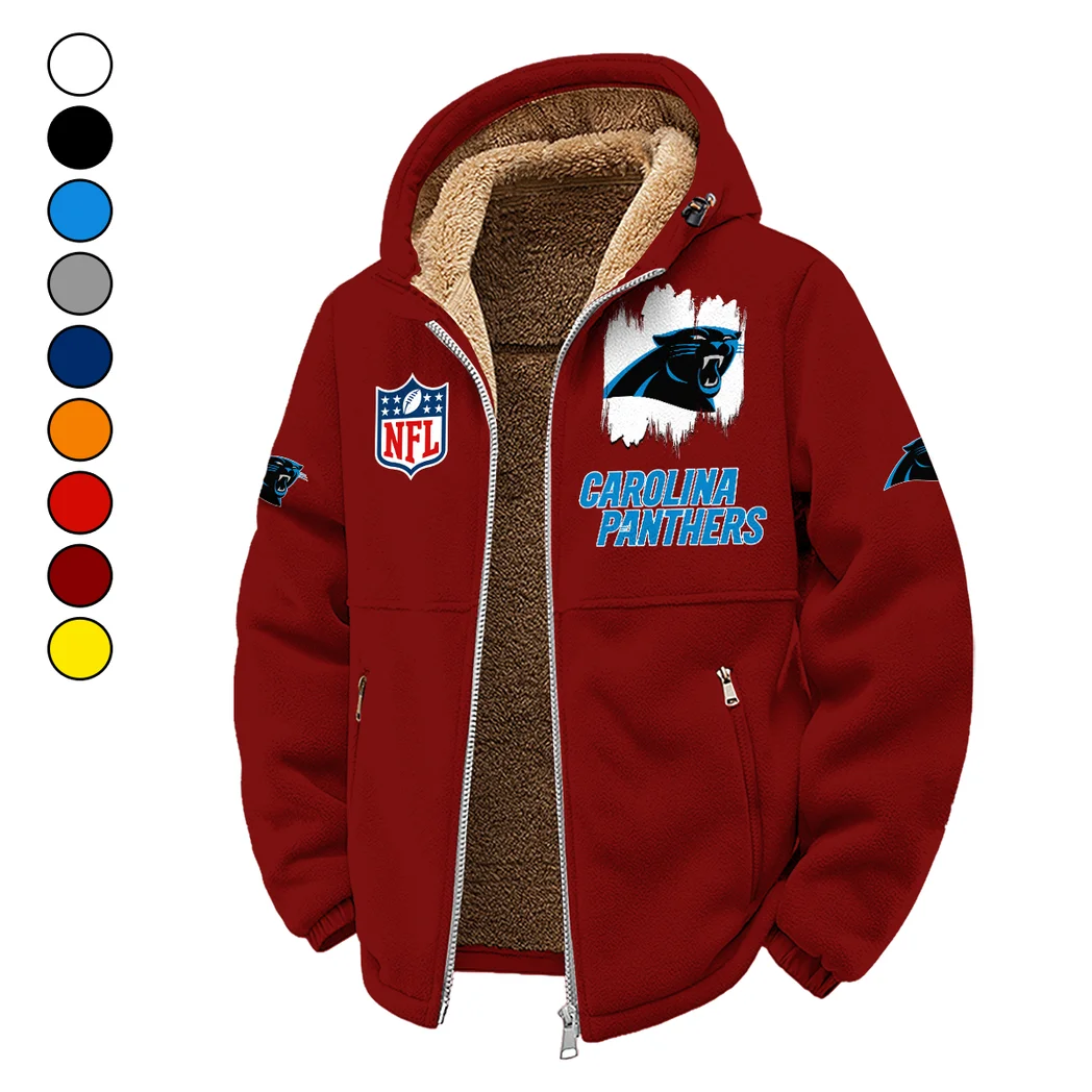 Match Day Prowlers Winter Fleece Jacket, Essential Winter Warmth HVN1453CP - Wine