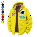Match Day Prowlers Winter Fleece Jacket, Essential Winter Warmth HVN1453CP - Yellow