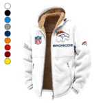 Bronze Crew Winter Fleece Jacket, Superior Thermal Protection HVN1453DB - White