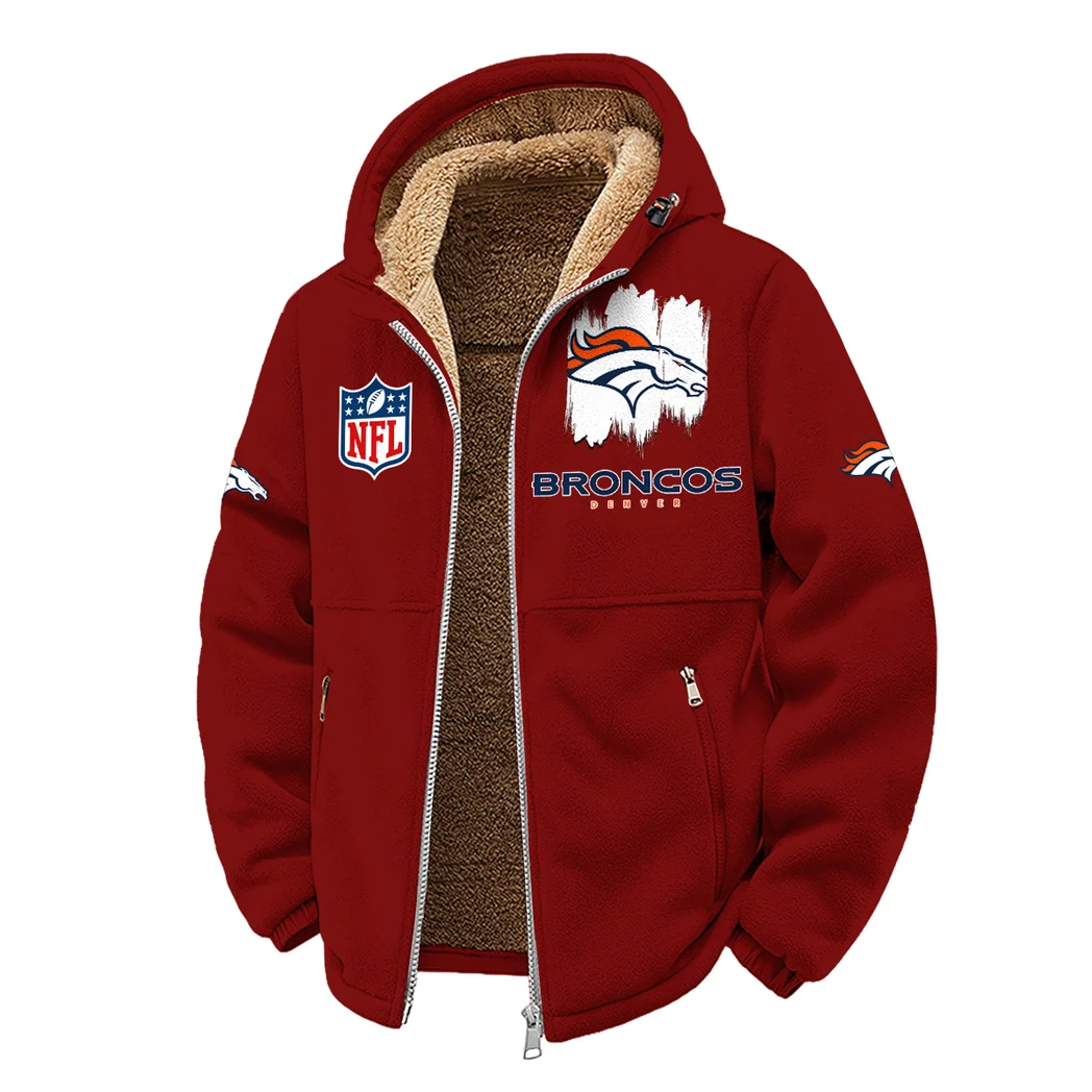 Bronze Crew Winter Fleece Jacket, Superior Thermal Protection HVN1453DB - Wine - Image 2