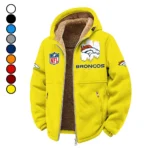 Bronze Crew Winter Fleece Jacket, Superior Thermal Protection HVN1453DB - Yellow