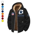 Fan Lone Squad Winter Fleece Jacket, Heavy-Duty Cold Fleece HVN1453DC - Black